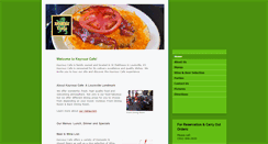 Desktop Screenshot of kayrouzcafe.com
